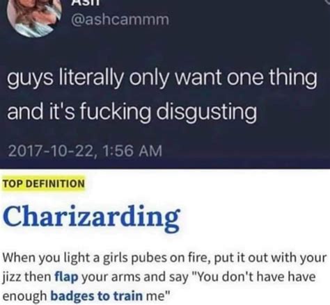 Charizarding seems like a fun time caw caw. : r/urbandictionary.